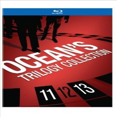 Ocean&#39;s Trilogy Collection (오션스 트릴로지 컬렉션) (한글무자막)(Blu-ray)