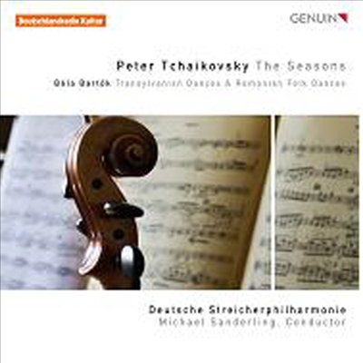 차이코프스키 : 사계 & 바르톡 : 루마니아 민속무곡 (Tchaikovsky : The Seasons)(CD) - Michael Sanderling