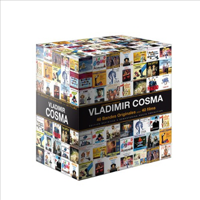 O.S.T. - Vladimir Cosma Vol.1: 40 Films 40 Bandes Originales (17CD Boxset)