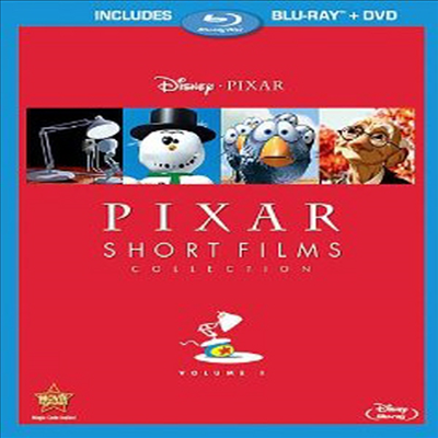 Pixar Short Films Collection Vol.1 (픽사 단편 콜렉션) (한글무자막)(Blu-ray + DVD Combo) (2011)