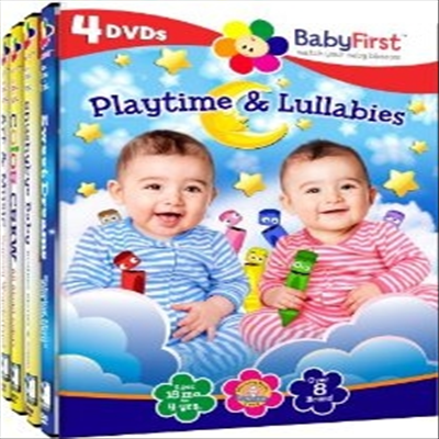 Baby First: Playtime & Lullabies (베이비 퍼스트: 놀이시간과 자장가) (지역코드1)(한글무자막)(4DVD)