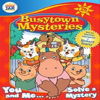 Busytown Mysteries: You & Me Solve A Mystery (비지타운 미스테리즈: 유 & 미 솔브 어 미스테리) (지역코드1)(한글무자막)(3DVD)