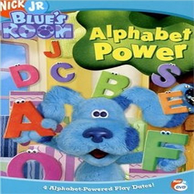 Blue&#39;s Clues: Blue&#39;s Room - Alphabet Power (블루스클루스: 블루의 방 - 알파벳 타워) (지역코드1)(한글무자막)(DVD)