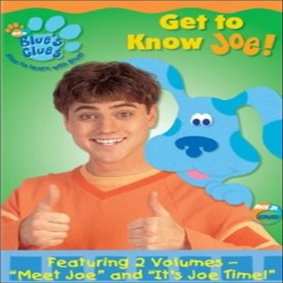 Blue&#39;s Clues: Get To Know Joe (블루스클루스: 겟 투 노우 조) (지역코드1)(한글무자막)(DVD)