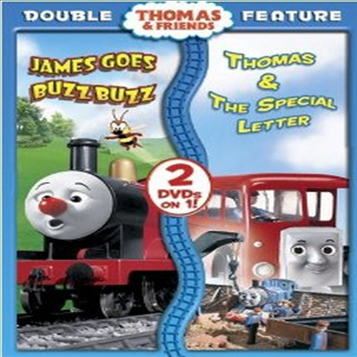 Thomas Goes Buzz Buzz / Percy&#39;s Ghostly Trick (토마스와 친구들: 토마스 고즈 버즈버즈 / 퍼씨스 고스틀리 트릭) (지역코드1)(한글무자막)(2DVD)