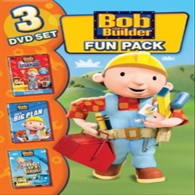 Family Fun Pack (뚝딱뚝딱 밥아저씨 - 패밀리 펀 팩) (지역코드1)(한글무자막)(3DVD)