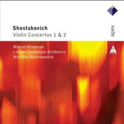 쇼스타코비치 : 바이올린 협주곡 1, 2번 (Shostakovich : Violin Concertos Nos. 1 &amp; 2)(CD) - Maxim Vengerov