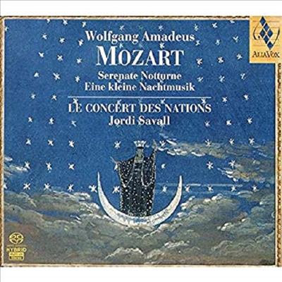 모차르트 : 세레나타 노투르노, 아이네 클라이네 나흐트무지크 (Mozart : Serenata Notturno, Eine Kleine Nachtmusik) (SACD Hybrid) - Jordi Savall