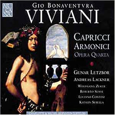 비비아니: 조화의 기상곡 (Viviani: Capricci Armonici)(CD) - Gunar Letzbor