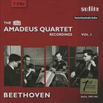 베토벤: 현악 사중주 1 - 9 &amp; 11 - 16번 (Beethoven: String Quartets Nos.1 - 9 &amp; 11 - 16) (7CD Boxset) - Amadeus String Quartet