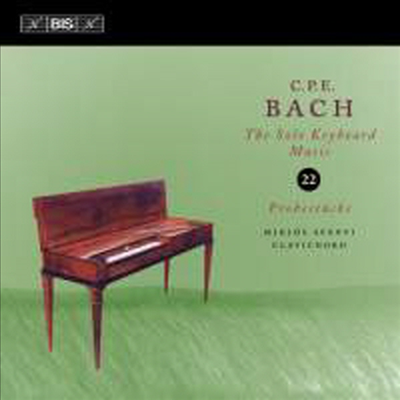 C.P.E. 바흐 : 건반악기 독주곡집 Vol.22 (Carl Philipp Emanuel Bach : Eighteen Sample Pieces in Six Sonatas)(CD) - Miklos Spanyi