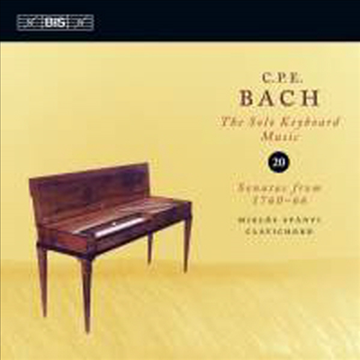 C.P.E. 바흐 : 솔로 키보드 음악 Vol.20 (C P E Bach : Solo Keyboard Music Volume 20 Sonatas from 1760?66)(CD) - Miklos Spanyi