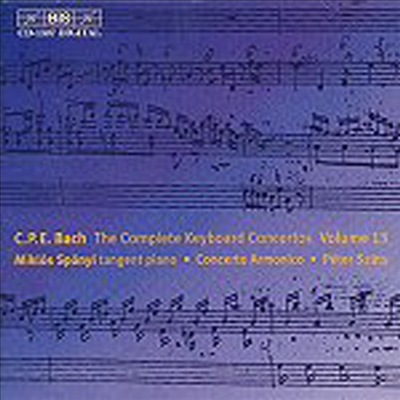 C.P.E. 바흐 : 키보드 협주곡 13집 (C.P.E. Bach : Keyboard Concertos, Vol. 13)(CD) - Miklos Spanyi