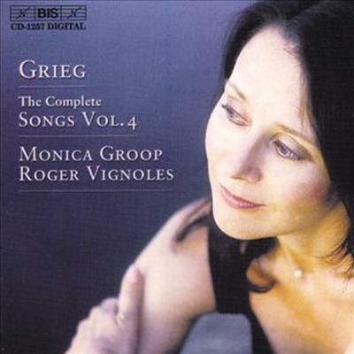 그리그 : 가곡 전곡 4집 (Grieg : Complete Songs, Vol. 4)(CD) - Monica Groop