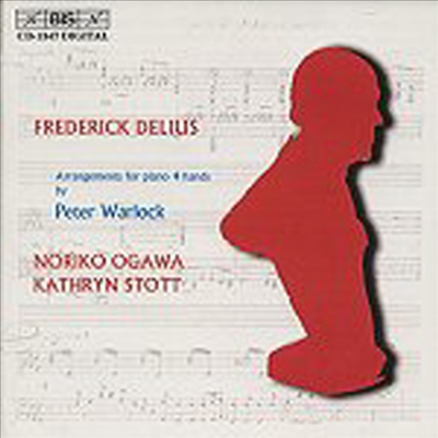 델리어스 : 네 손을 위한 피아노 작품집 (Delius : Orchestral Works Arranged for Four Hands)(CD) - Noriko Ogawa