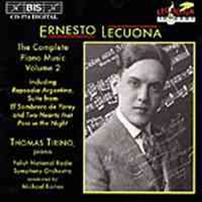 레쿠오나 : 피아노 음악 2권 (Ernesto Lecuona : Complete Piano Music, Volume 2)(CD) - Thomas Tirino