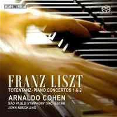 리스트 : 피아노 협주곡 1, 2번 &amp; 죽음의 무도 (SACD Hybrid) - Arnaldo Cohen