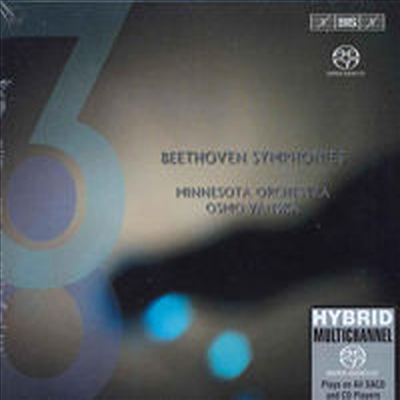 베토벤 : 교향곡 3번 &#39;영웅&#39;, 교향곡 8번 (Beethoven : Symphony No.3 Op.55 &#39;Eroica&#39;, No.8 Op.93) (SACD Hybrid) - Osmo Vanska