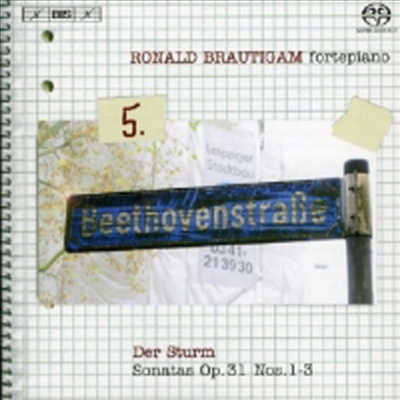 베토벤 : 피아노 소나타 5집 - 16번, 17번 '템페스트', 18번 (Beethoven : Complete Works for Solo Piano, Vol. 5) (SACD Hybrid) - Ronald Brautigam