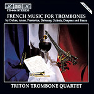 프랑스 트럼본 음악 (French Music For Trombones)(CD) - Triton Trombone Quartet