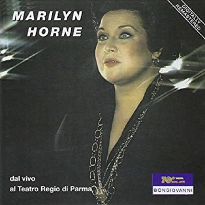 마릴린 혼 - 1980년, 리사이틀 (Marilyn Horne - Recital, 1980 : Dal Vivo Al Teatro Regio Di Parma)(CD) - Marilyn Horne