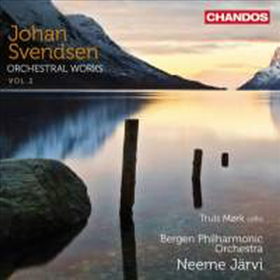 스벤센: 첼로 협주곡 &amp; 교향곡 2번 - 관현악 작품 2집 (Svendsen: Cello Concerto &amp; Symphony No.2 - Orchestral Works Vol. 2)(CD) - Neeme Jarvi