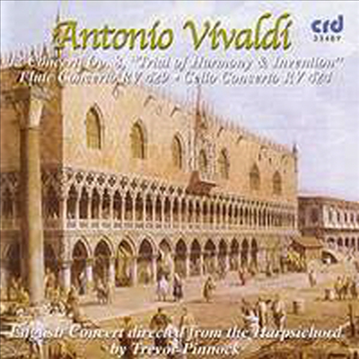비발디 : 화성과 창의에의 시도 Op.8 (사계 포함) (Vivaldi : Il cimento dell'armonia e dell'inventione - 12 concerti, Op. 8) - Trevor Pinnock