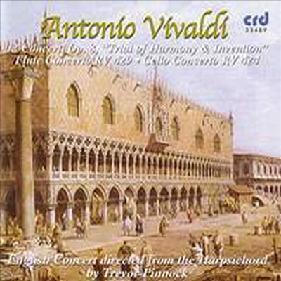 비발디 : 화성과 창의에의 시도 Op.8 (사계 포함) (Vivaldi : Il cimento dell&#39;armonia e dell&#39;inventione - 12 concerti, Op. 8) - Trevor Pinnock