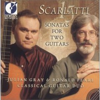 스카를라티 : 소나타 - 기타 듀오 편곡판 (Scarlatti : Sonatas for Two Guitars)(CD) - Julian Gray