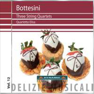 보테시니 : 현악 사중주 (Bottesini : Three String Quartets)(CD) - Quartetto Elisa