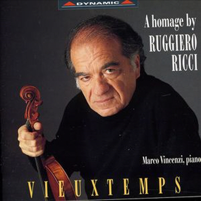 비외탕 : 바이올린 작품집 (A Homage By Ruggiero Ricci - Henry Vieuxtemps)(CD) - Ruggiero Ricci