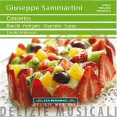 삼마르티니 : 협주곡집 (Sammartini : Concertos)(CD) - Paolo Suppa