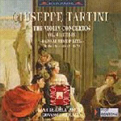 타르티니 : 바이올린 협주곡 (Tartini : Violin Concertos, Vol. 4)(CD) - Giovanni Guglielmo