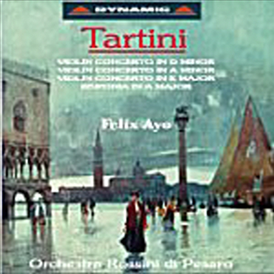 타르티니 : 바이올린 협주곡 1집 (Tartini : Violin Concerto, Vol. 1)(CD) - Felix Ayo