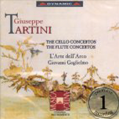 타르티니 : 첼로협주곡, 플루트협주곡 (Tartini : Cello & Flute Concertos)(CD) - L'Arte Dell'Arco