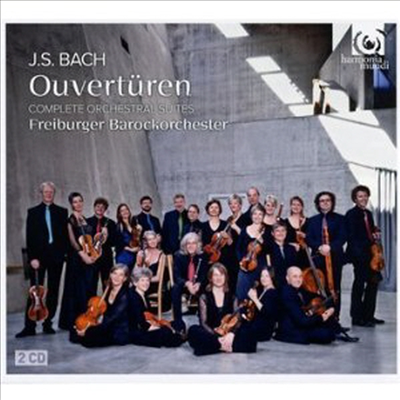 바흐 : 관현악 모음곡 전곡, BWV1066-1069 (Bach : Orchestral Suites Nos. 1-4, BWV1066-1069) (Digipack)(2CD) - Freiburger Barockorchester