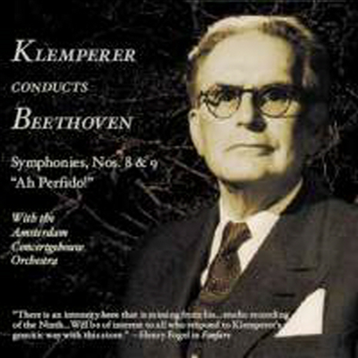 베토벤: 교향곡 8번 & 9번 (Beethoven: Symphony No.8 Op.93 & Symphony No.9 Op.125) (2CD) - Otto Klemperer