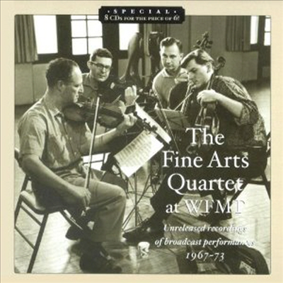 파인 아츠 사중주단의 예술 (The Fine Arts Quartet at WFMT) (8 For 6) (Box Set) - Fine Arts Quartet