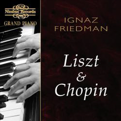 이그나츠 프리드만 - 리스트, 쇼팽 : 피아노 독주집 (Ignaz Friedman Plays Liszt &amp; Chopin)(CD) - Ignaz Friedman