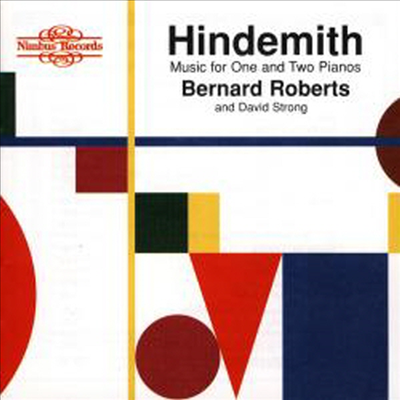 힌데미트 : 피아노 작품집 (Hindemith : Music for One and Two Pianos) (2CD) - Bernard Roberts