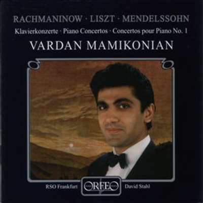 라흐마니노프, 리스트, 멘델스존: 피아노 협주곡 1번 (Rachmonimnov, Liszt, Mendelssohn: Piano Concertos No.1)(CD) - Vardan Mamikonian