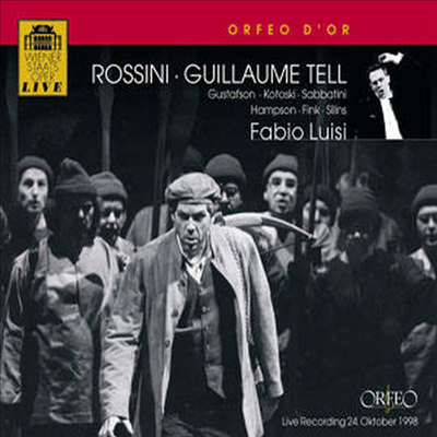 로시니: 웰리암 텔 (1998년 빈 국립 오페라 실황) (Rossini: Guillaume Tell) (3CD) - Fabio Luisi