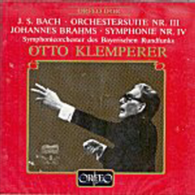 바흐 : 관현악모음곡 3번, 브람스 : 교향곡 4번 (Bach : Orchestersuite No.3 BWV1068, Brahms : Symphony No.4 Op.98) - Otto Klemperer