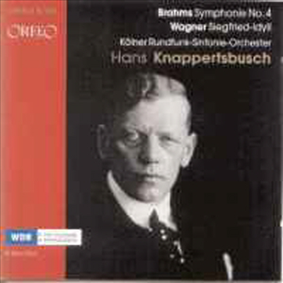 브람스 : 교향곡 4번 & 바그너 : 지그프리드 목가 (Brahms : Symphony No.4 Op.98)(CD) - Hans Knappertsbusch