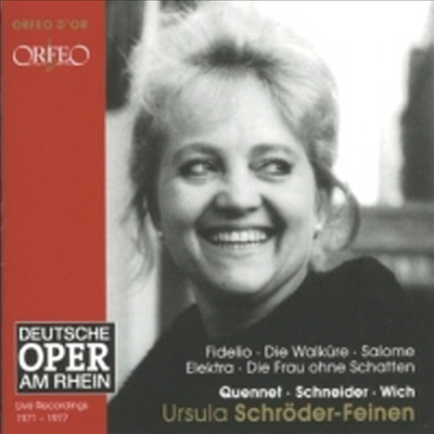 슈뢰더-파이넨 - 오페라 아리아집 (Ursula Schroder-Feinen : Opera Arias) - Ursula Schroder-Feinen