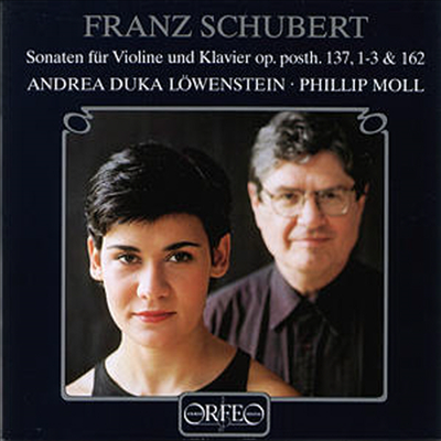 슈베르트 : 바이올린 소나타 (Schubert : Violin Sonatas)(CD) - Andrea Duka Lowenstein