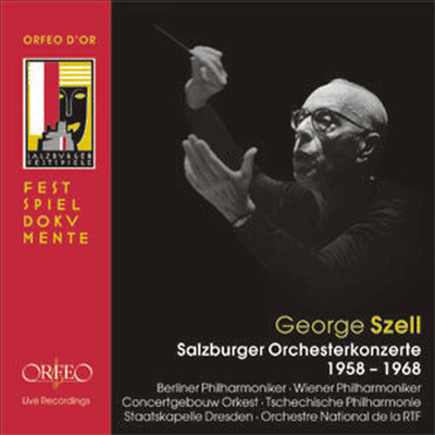 찰츠부르크 오케스트라콘체르트 1958~1968 (Salzburger Orchesterkonzerte 1958-1968) (7 for 4) - George Szell