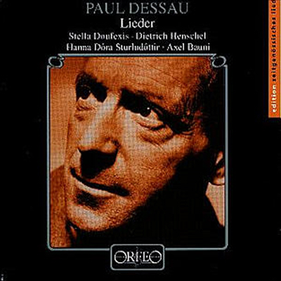 파울 데사우 : 가곡 (Paul Dessau : Lieder)(CD) - Stella Doufexis