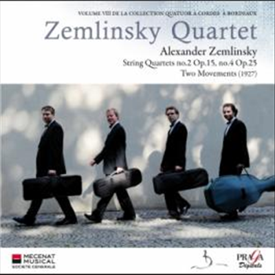 쳄린스키 : 현악 4중주 2번 Op.15, 4번 Op.25 &amp; 쿼텟을 위한 두 개의 악장 (Zemlinsky : String Quartets Nos. 2 &amp; 4) (SACD Hybrid) - Zemlinsky Quartet