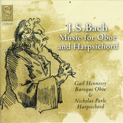 바흐 : 오보에와 하프시코드를 위한 음악 (Bach : Music For Oboe & Harpsichord)(CD) - Gail Hennessy